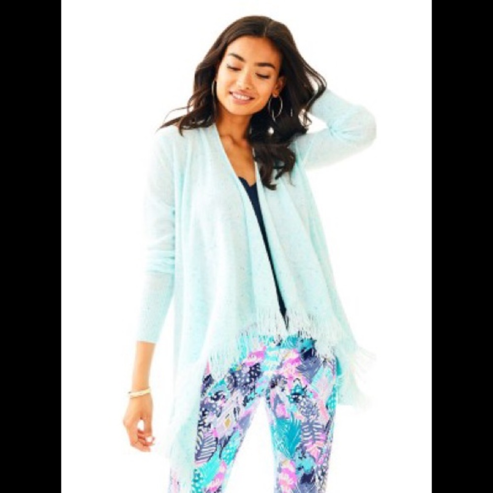NEW $298 Lilly Pulitzer Cashmere Sweater Size XS